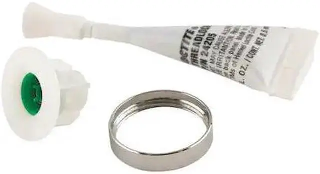 Alt view image 3 of 3 - CHICAGO FAUCETS 50-042KJKABNF Gooseneck Flow Control Kit,1.6 GPM