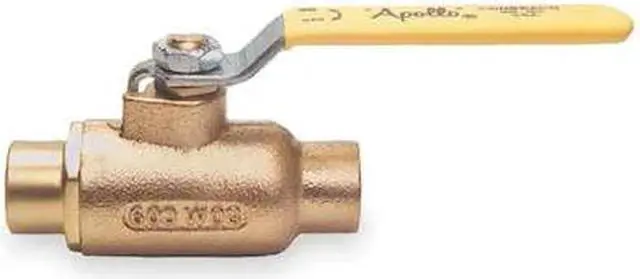 Main image of APOLLO VALVES 7020601 1-1/4" Sweat Bronze Ball Valve Inline
