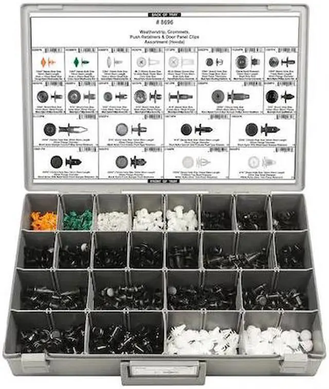Main image of DISCO 8696 Honda Retainer Assortment, 575 pcs.