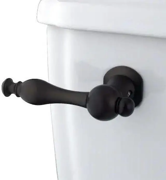 Alt view image 3 of 4 - Kingston Brass KTNL5 Naples Tank Lever - Oil Rubbed Bronze