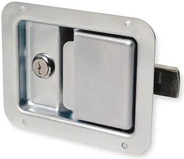 Main image of ZORO SELECT 1XPC2 Paddle Latch,Zinc Plated,5-1/2 in. W