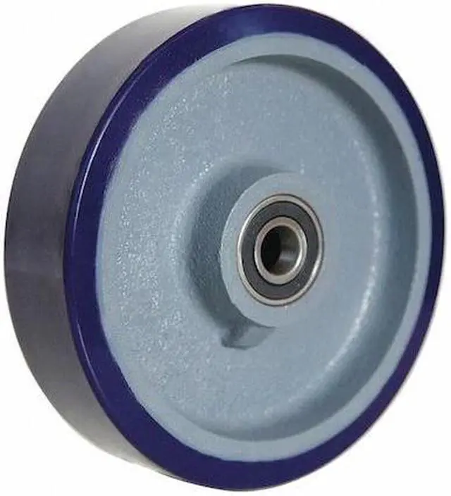 Alt view image 2 of 2 - ZORO SELECT 4DB71 Caster Wheel,Polyurethane,8 in.,1200 lb.