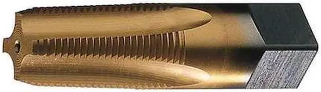 Main image of GREENFIELD THREADING 385329 Pipe Tap , 1/16"-27 , Semi-Bottoming , 4 Flutes,