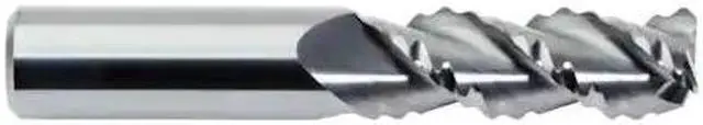 Main image of M.A. FORD 13439370 Tuffcut Al 3 Flute End Mill Rougher, 10.0Mm