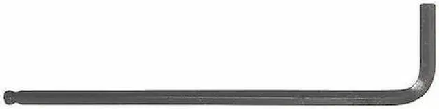 Main image of Westward L Shape Ball End Hex Key with 6mm Tip Size Black Oxide   40WY98