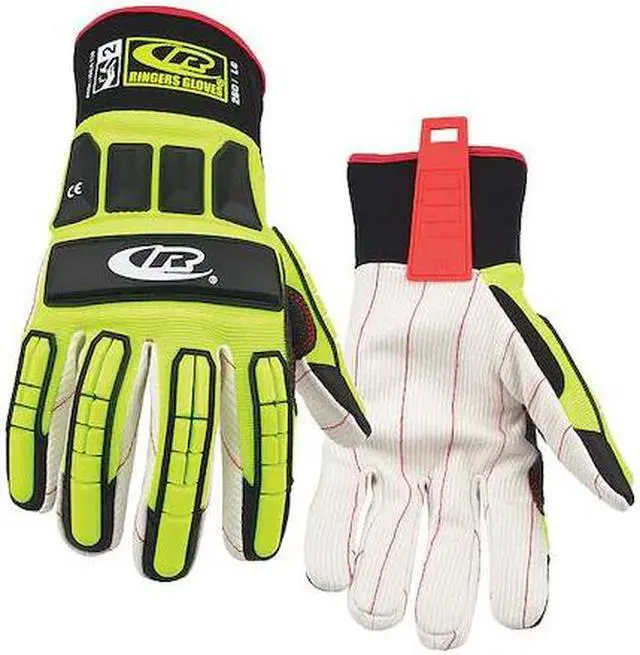 Main image of RINGERS GLOVES 260 Impact Resistant Gloves,Green,S,PR