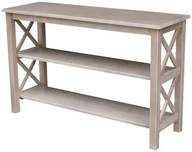 Main image of INTERNATIONAL CONCEPTS OT09-70S Rectangle Hampton Console Table, 48 W, 16 L, 30