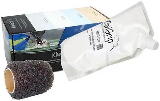 Alt view image 7 of 8 - KiwiGrip 1 Liter Pouch - White w/4" Roller