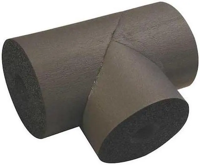 Main image of K-FLEX USA 801-T-048348 3-1/2" x 1-1/4" Elastomeric Tee Pipe Fitting