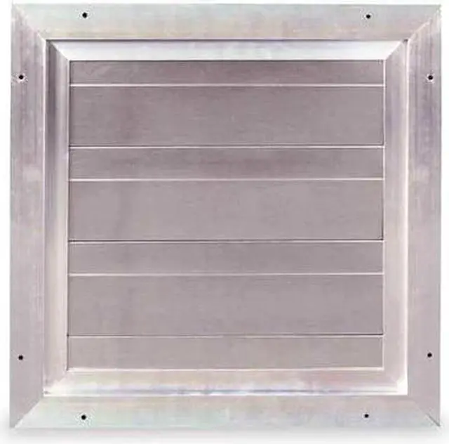 Main image of DAYTON 5NKN6 Damper,Backdraft,Wall Mount,27-3/4 In Sq