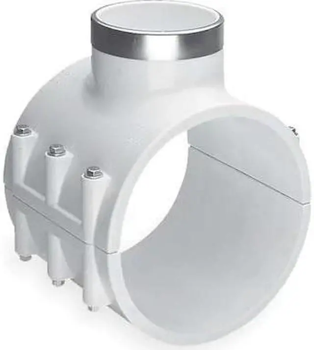 Main image of ZORO SELECT 467E-334SR Saddle Clamp,Pipe 3 In,Outlet 3/4 In