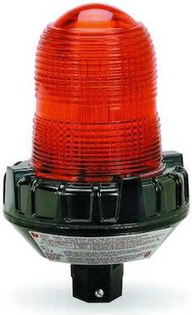 Alt view image 3 of 6 - Federal Signal Hazardous Warning Light,LED,Amber HAWA 191XL-120-240A