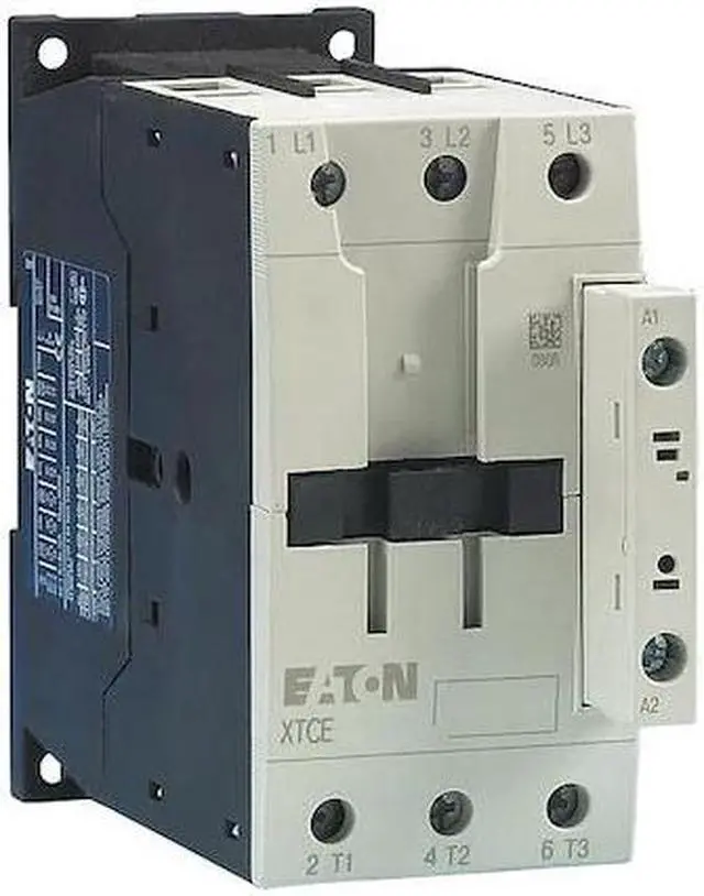 Alt view image 2 of 3 - EATON XTCE072D00A IEC Magnetic Contactor, 3 Poles, 120 V AC, 72 A, Reversing: No