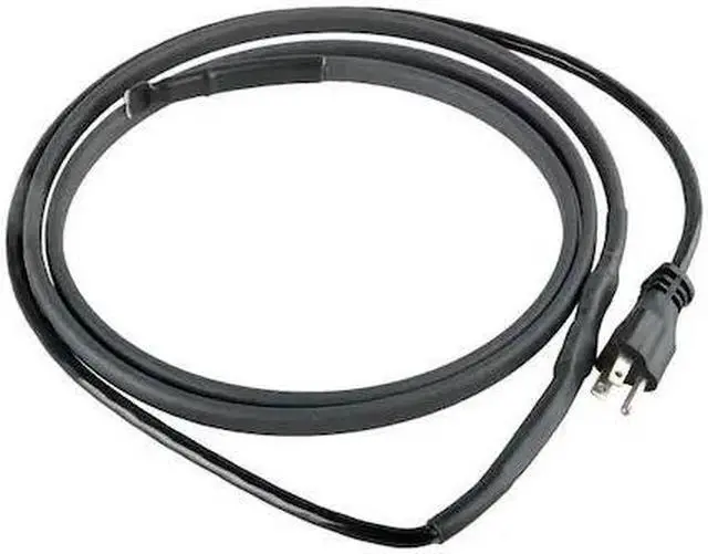 Main image of ZORO SELECT 13R107 Electric Heating Cable, 120VAC, 100 ft Length, Waterproof,