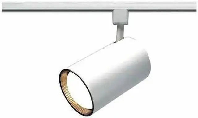 Main image of NUVO TH202 1-Light, R30, Track Head, Straight Cylinder, White Finish