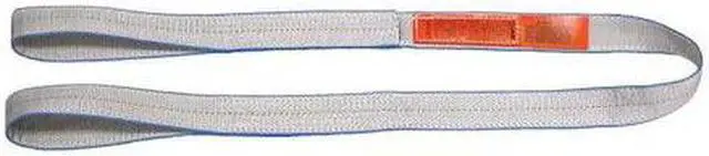 Alt view image 2 of 2 - LIFT-ALL EE2806TFX6 Web Sling, Type 3, 6 ft L, 6 in W, Polyester, Silver