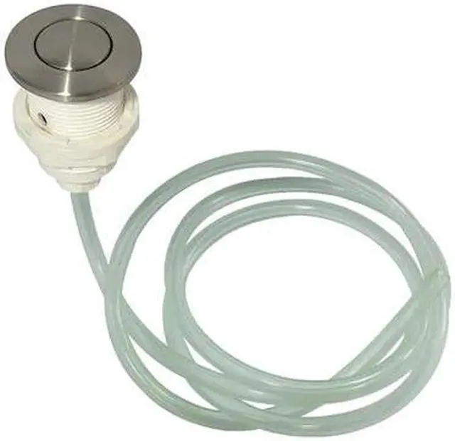 Main image of GOURMETIER KA318 KA318 Trimscape Disposal Air Switch Button, Brushed Nickel