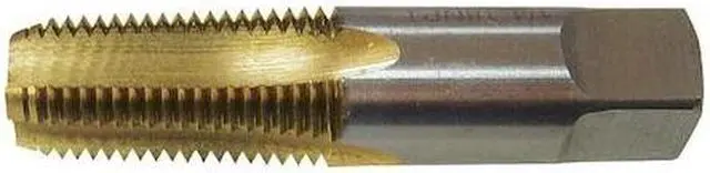 Main image of WESTWARD 5TWY1 Pipe Tap , 3/8"-18 , Semi-Bottoming , 4 Flutes, NPT