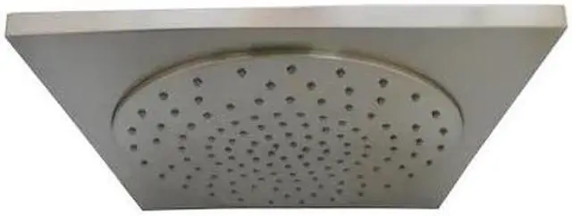 Alt view image 2 of 5 - CLAREMONT ABS/TPE SQUARE SHOWER HEAD 12X12-