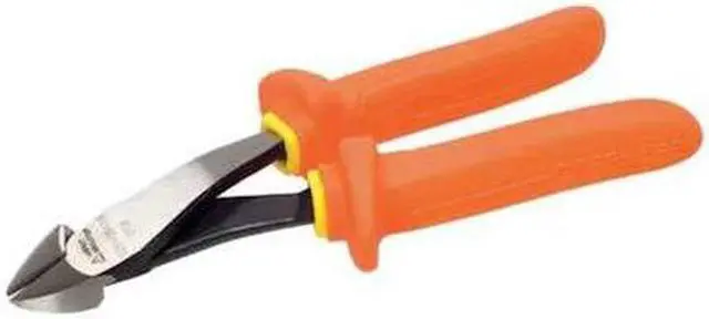 Alt view image 3 of 3 - Insulated Pliers, Diag, Cutter, 8-1/4 In L