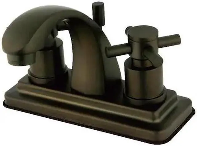 Alt view image 3 of 3 - Kingston Brass KS4645DX Two Handle 4 in. Centerset Lavatory Faucet with Brass Pop-up