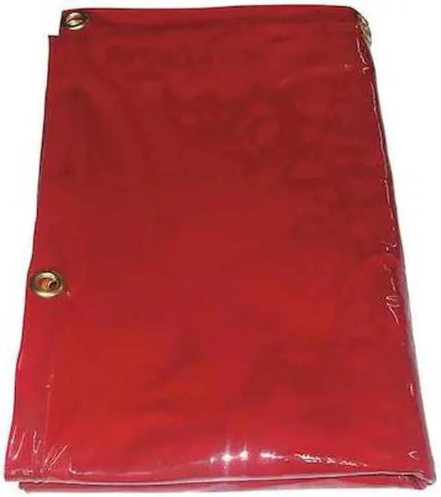 Main image of ZORO SELECT 22RN59 Welding Curtain, Transparent PVC, 6 ft. W., 4 ft. H., 13