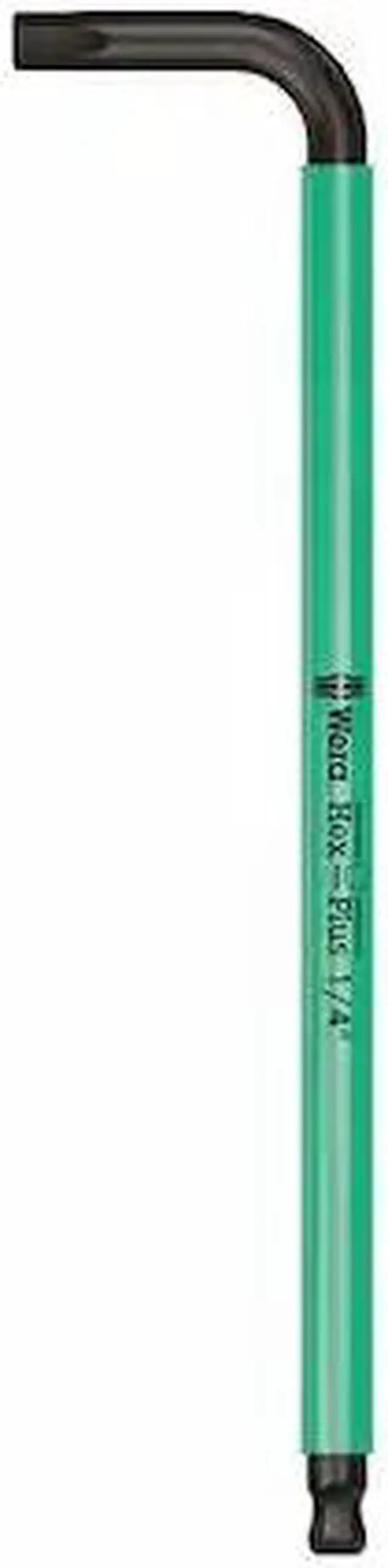 Main image of WERA 05022636001 Ball End Hex Key,SAE,1/4" Tip Size
