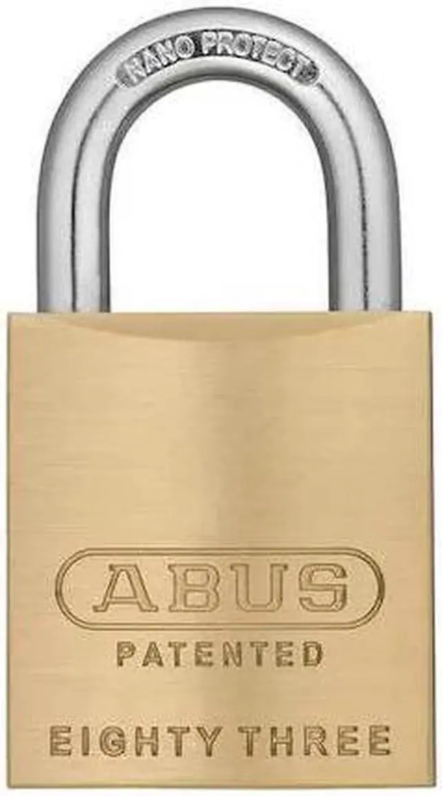Main image of ABUS 83/45 RK KD-700 Padlock, Keyed Different, Standard Shackle, Square Brass