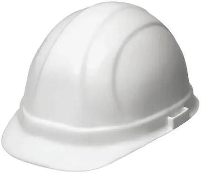 Main image of ERB SAFETY WEL19951WH Hard Hat, Omega II, Polyethylene, 6 Point Ratchet, Type