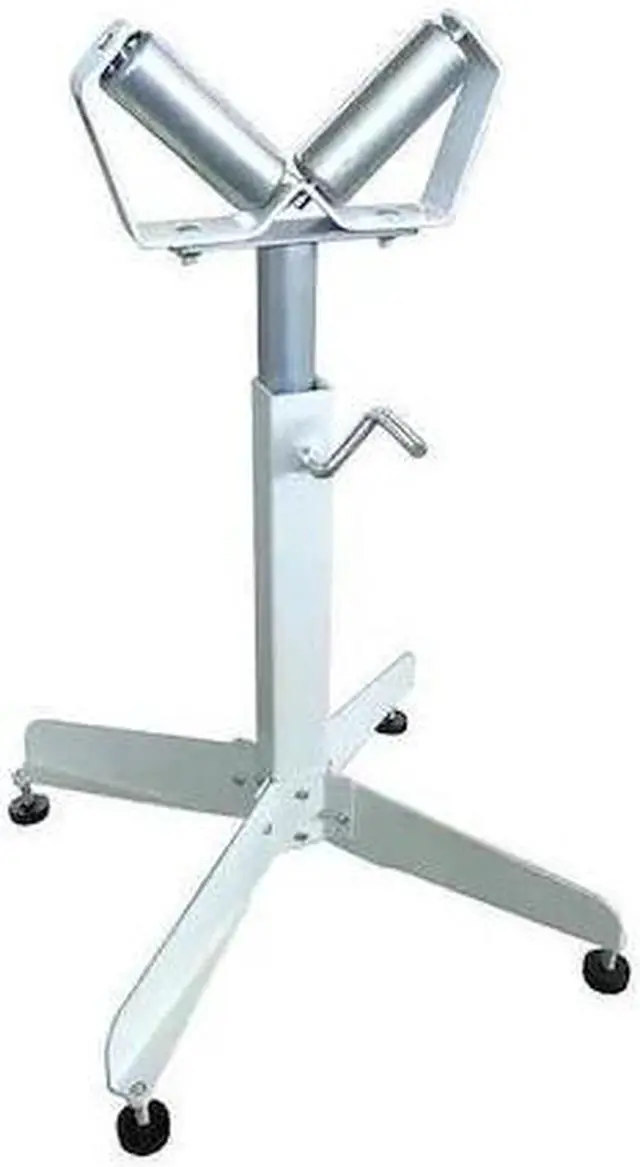 Main image of ZORO SELECT 33VE13 Roller Stand,V-Style,26-1/2 to 43-1/2in.