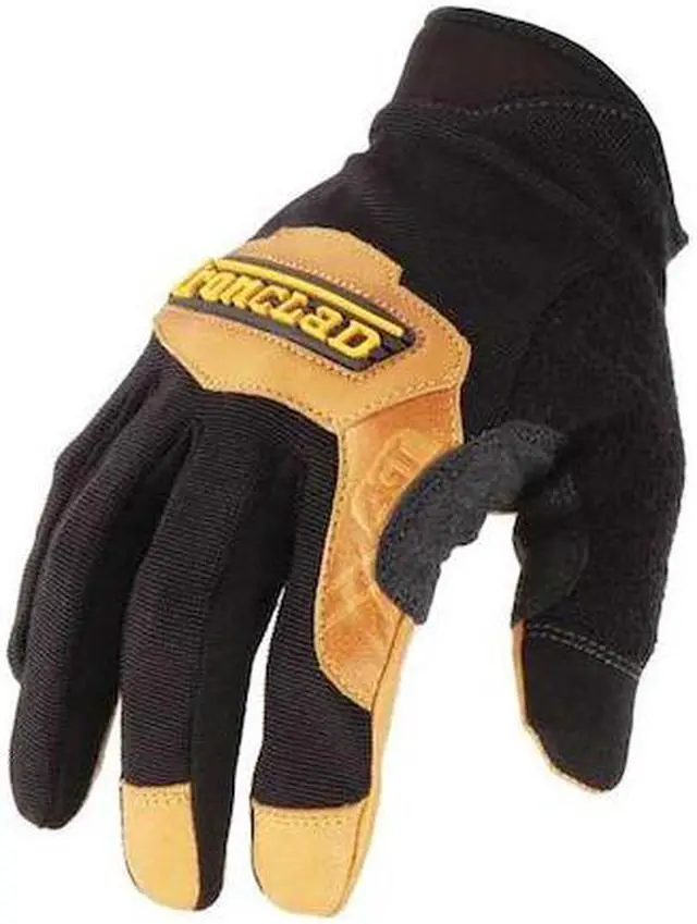 Alt view image 2 of 2 - IRONCLAD PERFORMANCE WEAR RWC2-04-L Ranchworx(R) Mechanics Gloves, Goatskin