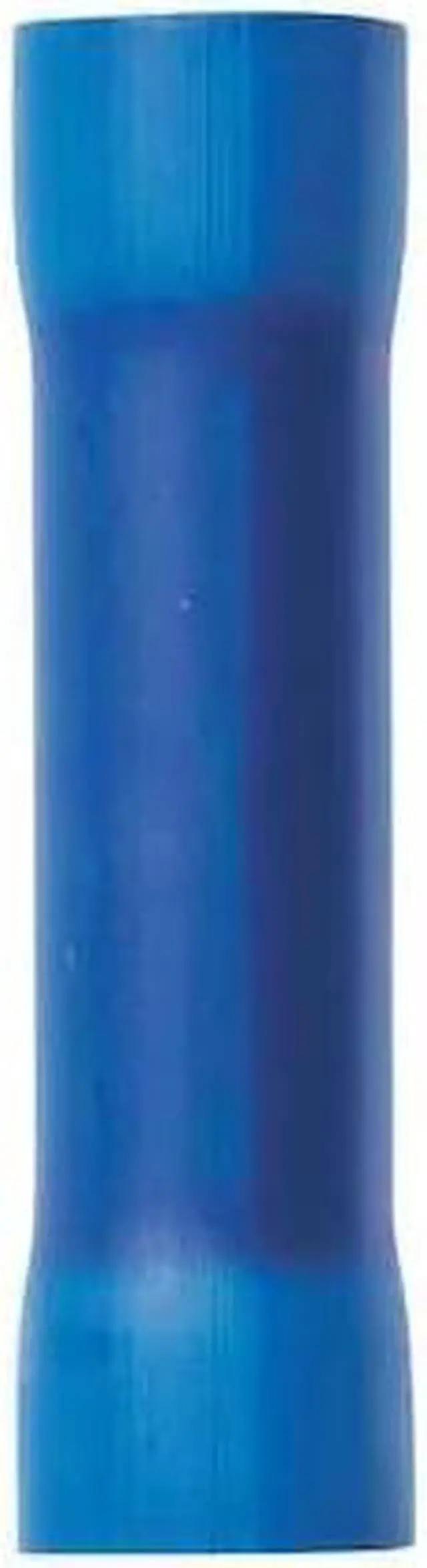 Alt view image 2 of 9 - 3M MVU14BCX Butt Splice Wire Connector, 4 AWG Max, Blue, Vinyl Insulation, 600