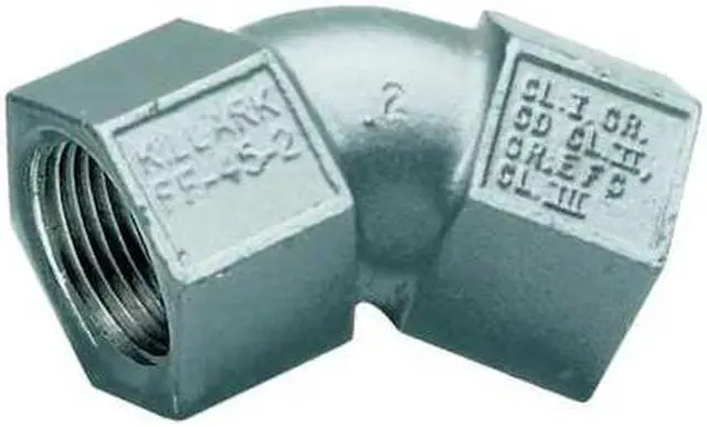 Main image of HUBBELL KILLARK FF-45-1WW IMC 45 Deg Elbow, 1/2 in, Threaded, Aluminum, Powder