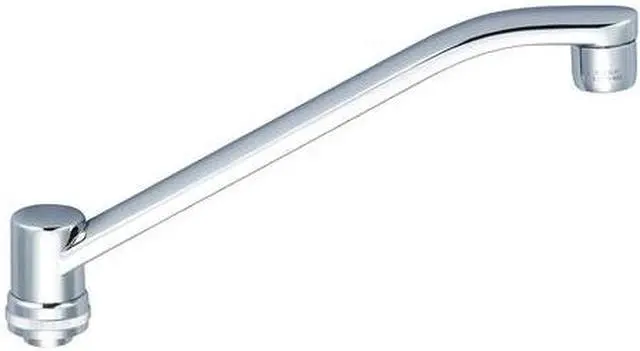 Main image of CENTRAL BRASS SU-365-CA 8" Swivel D Style Spout With Aerator, Polished Chrome