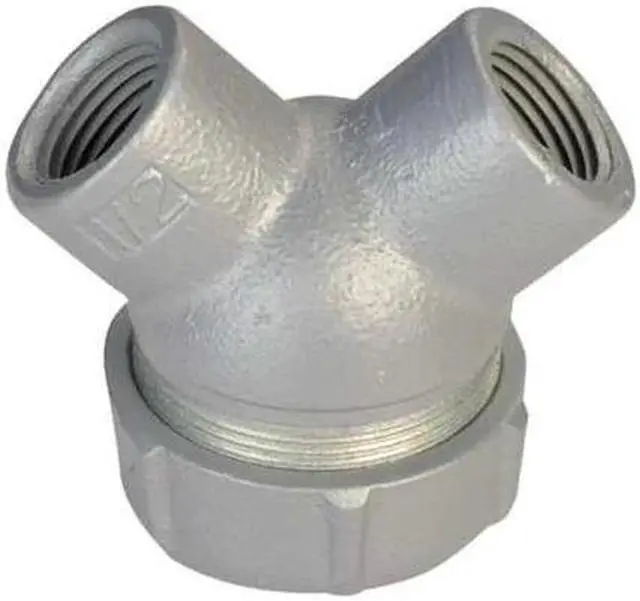 Main image of APPLETON ELECTRIC ELBY-100A IMC 90 Deg Elbow, 1 in, Threaded, Aluminum, Powder