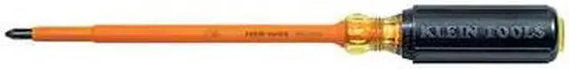 Alt view image 2 of 4 - KLEIN TOOLS 6037INS Insulated Screwdriver Crosspoint #2 7 in Round
