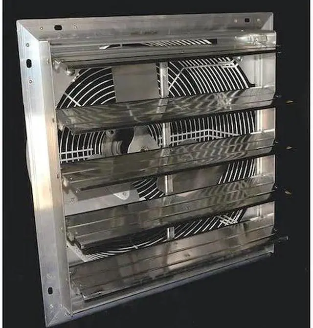 Main image of HESSAIRE 16SF4V75C Shutter Fan, 16", Variable Speed, 1470 cfm, 115/230V