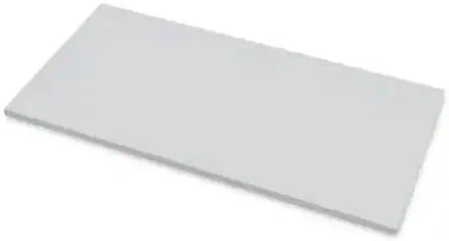 Alt view image 4 of 12 - Fellowes - 9649401 - Fellowes High Pressure Laminate Desktop Gray - 48x24 - Gray Rectangle, High Pressure Laminate (HPL)