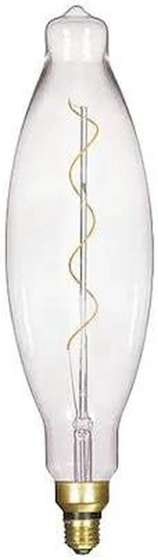 Alt view image 2 of 2 - 4W BT38 LED vintage style Amber Medium Base 120V