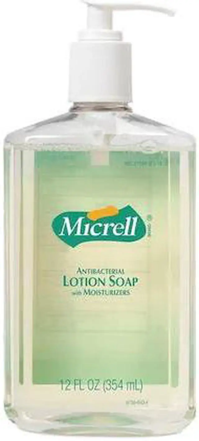 Alt view image 6 of 9 - Antibacterial Lotion Soap, 12oz Pump Bottle, PK12 GOJO 9759-12