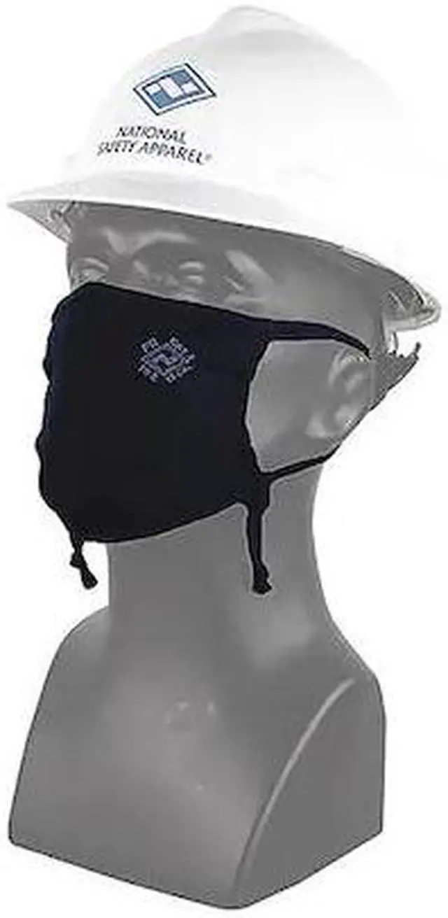 Main image of National Safety Apparel Face Mask,6" H,4" W,Navy,Fabric,Reusable MASK2A-FK