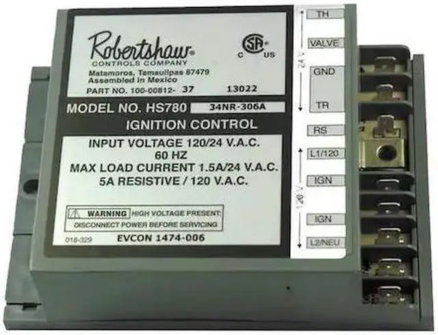 Main image of ROBERTSHAW 780-787 Ignition Control