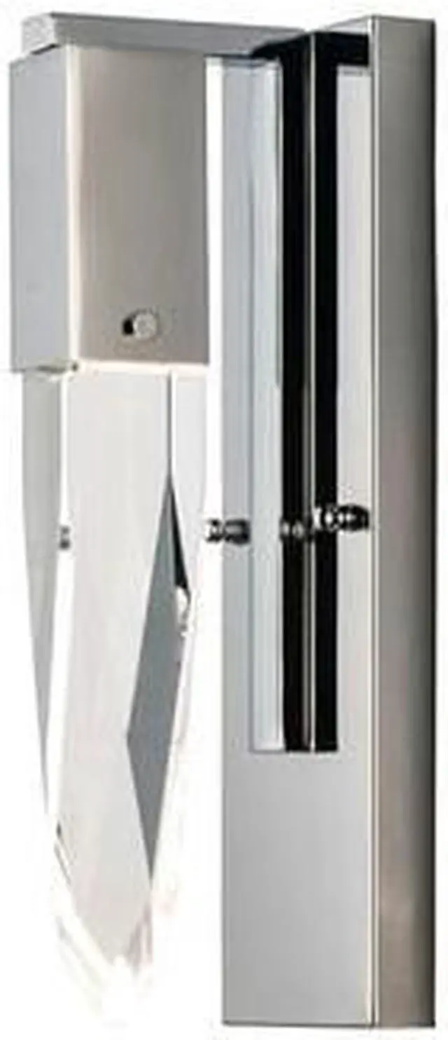 Main image of ET2 E31240-20PC Quartz 1-Light 4.75" Wide Polished Chrome Vanity Light