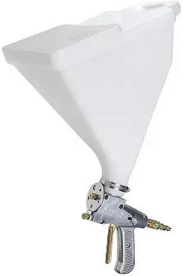 Alt view image 2 of 2 - KRAFT TOOL PC301 Gun and Hopper,18in. L,Cast Aluminum