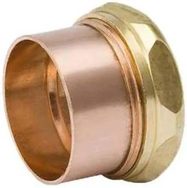 Alt view image 2 of 2 - STREAMLINE A 11356 1-1/2" C x SJ Cast Brass Trap Adapter