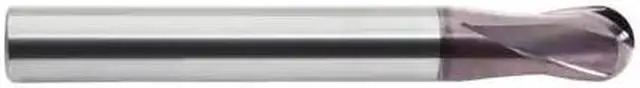 Main image of M.A. FORD 15605910A Tuffcut Dm 2 Flute Ball Nose End Mill, 1.5Mm