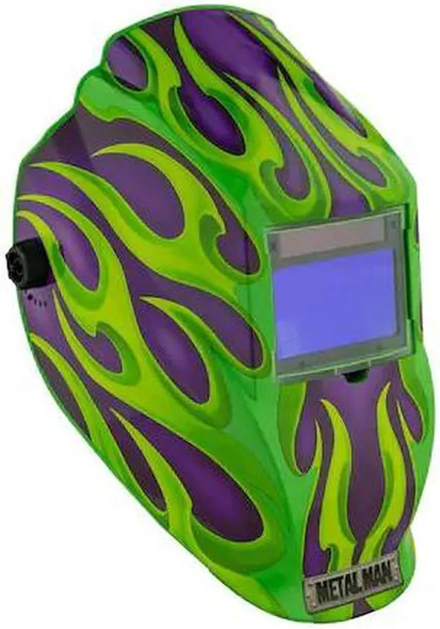 Main image of METAL MAN APG8735SGC Big Window 8735 Auto Darkening Welding Helmet -