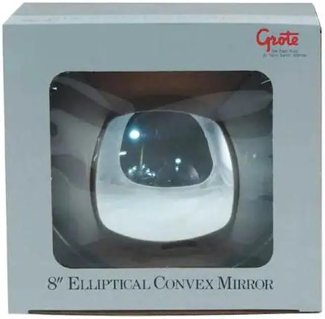 Main image of GROTE 12272-5 Elliptical Mirror,8-3/4 In,Convex