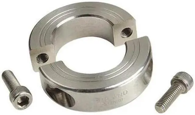 Main image of RULAND MANUFACTURING SP-14-ST Shaft Collar,Clamp,2Pc,7/8 In,SS