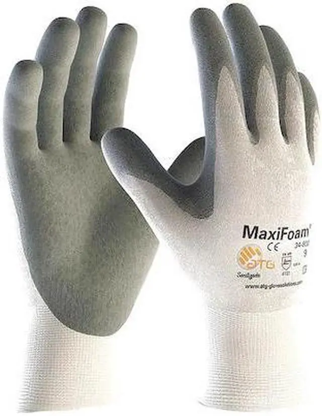 Alt view image 2 of 2 - PIP 34-800/M Coated Gloves, Foam Nitrile, Foam, Palm, 2 Abrasion Level,